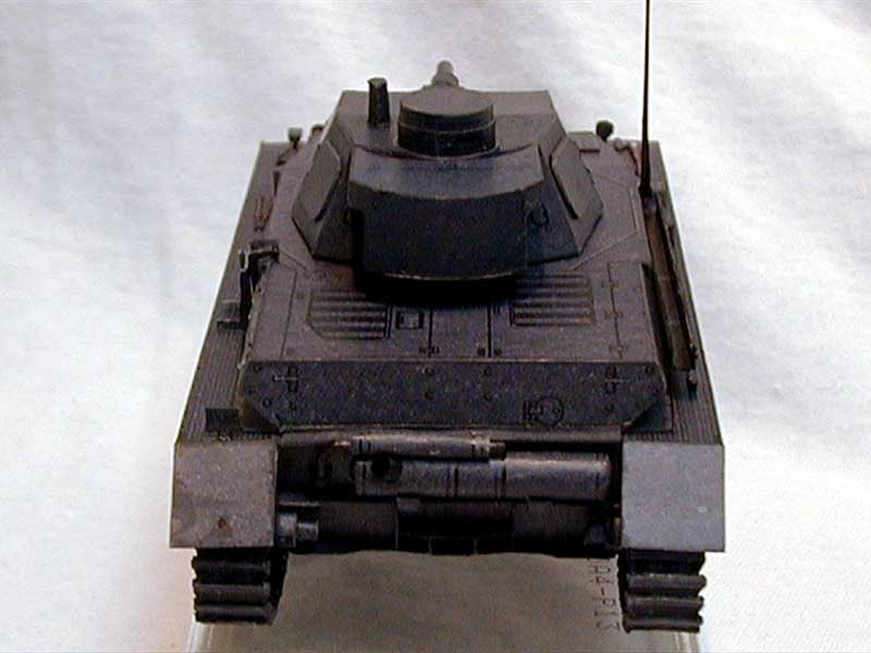Танк PzKpfw IV paper model