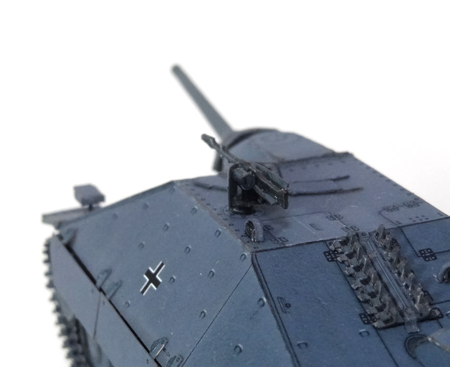 Танк Hetzer paper model