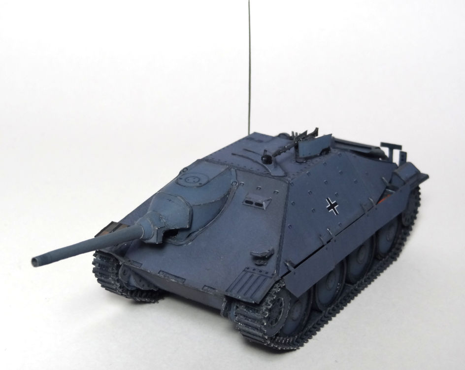 Танк Hetzer paper model
