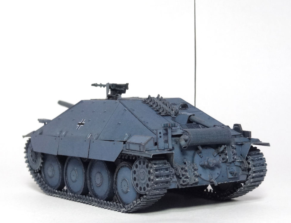 Танк Hetzer paper model