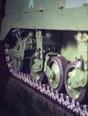 Танк Стюарт M5A1 paper model