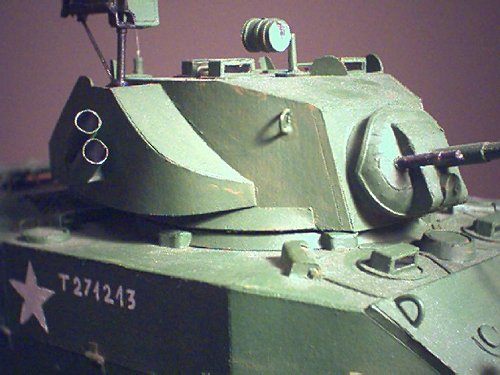 Танк Стюарт M5A1 paper model