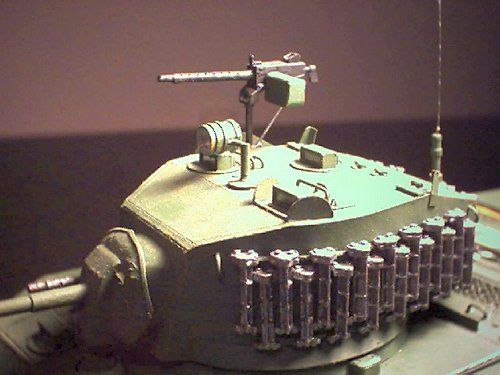 Танк Стюарт M5A1 paper model
