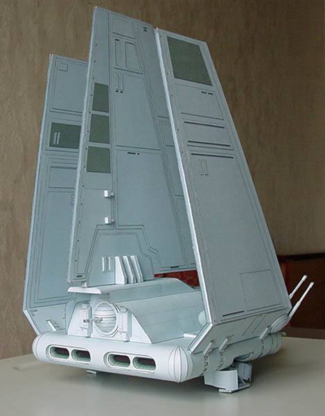 Шаттл Тидириум (Звездные войны) paper model