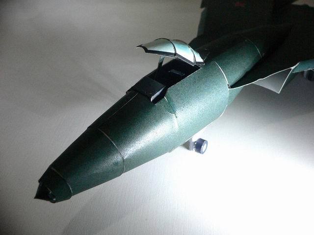 Истребитель Т-50 (ПАК ФА) paper model