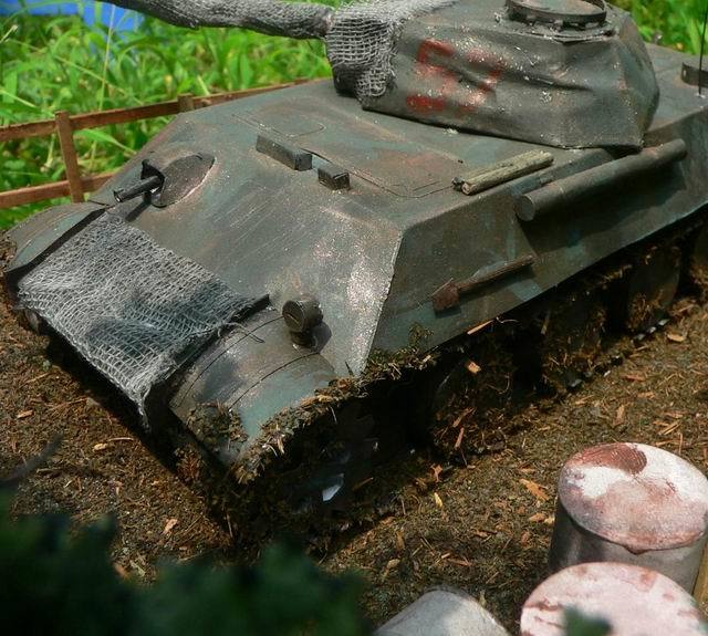 Танк Пантера paper model