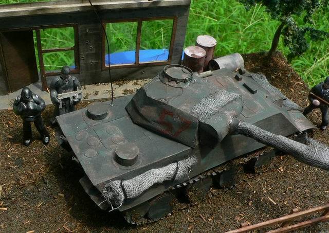 Танк Пантера paper model