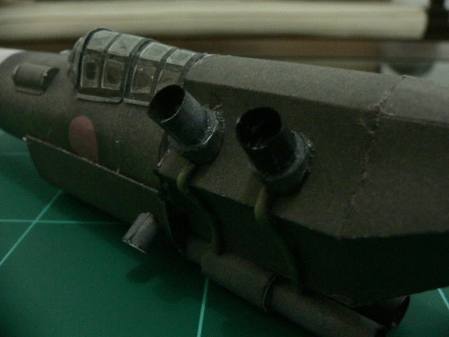 Управляемая авиабомба paper model