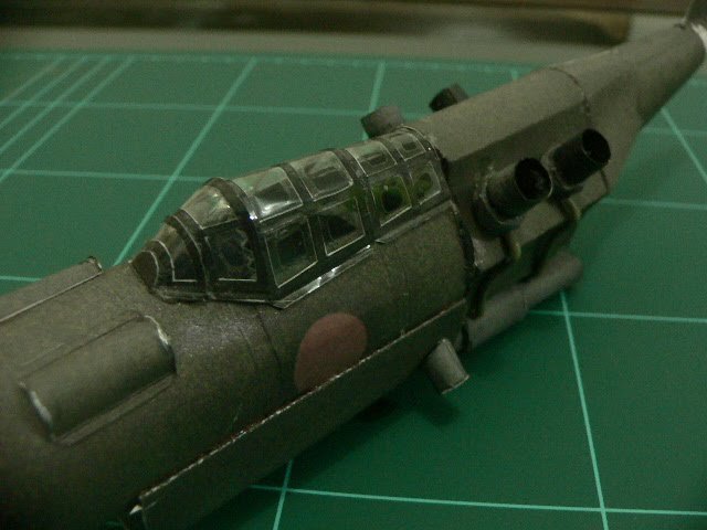Управляемая авиабомба paper model