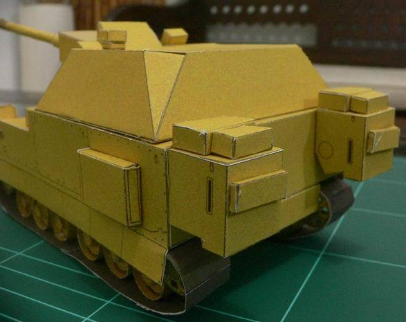 Самоходная установка NLOS-C paper model