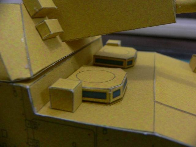 Самоходная установка NLOS-C paper model