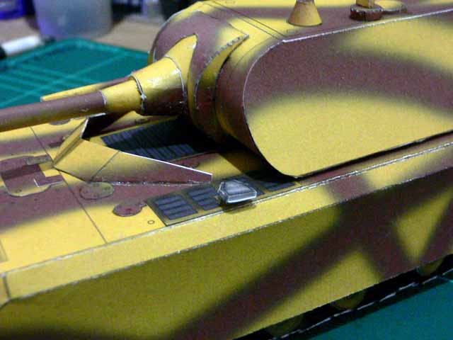 Танк Маус paper model