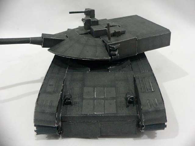 Танк Черный орел paper model