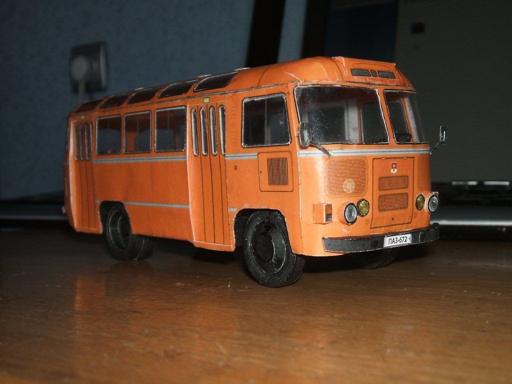 Novamodel - 18 - Автобус ПАЗ-672М,масштаб 1:43 magazine