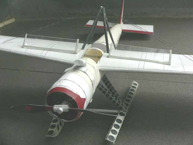 Самолет Феникс (Полет Феникса) paper model