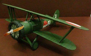 Самолет Yokosuka K5Y1 paper model