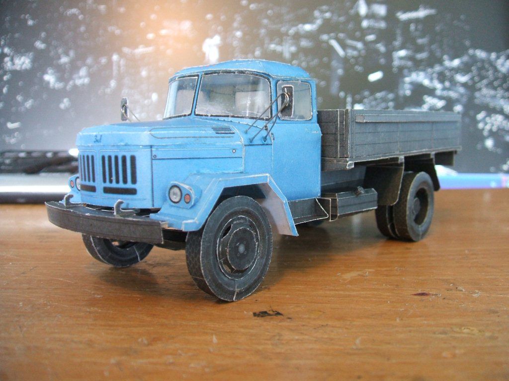Novamodel - 21 - Бортовой грузовик Амур-53131, масштаб 1:43 magazine