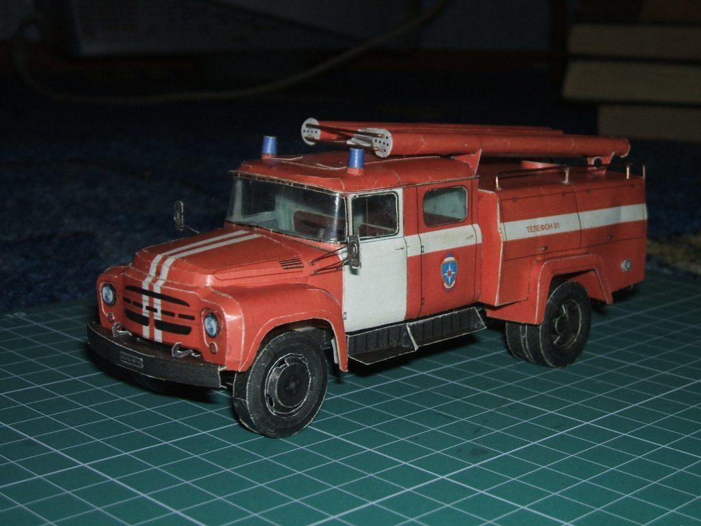 Novamodel - 22 - Пожарный автомобиль АЦ-40(130)-63А, масштаб 1:43 magazine