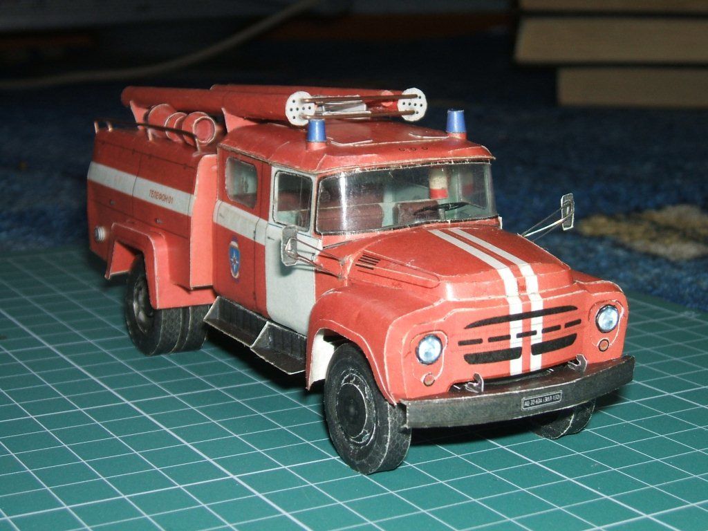 Novamodel - 22 - Пожарный автомобиль АЦ-40(130)-63А, масштаб 1:43 magazine