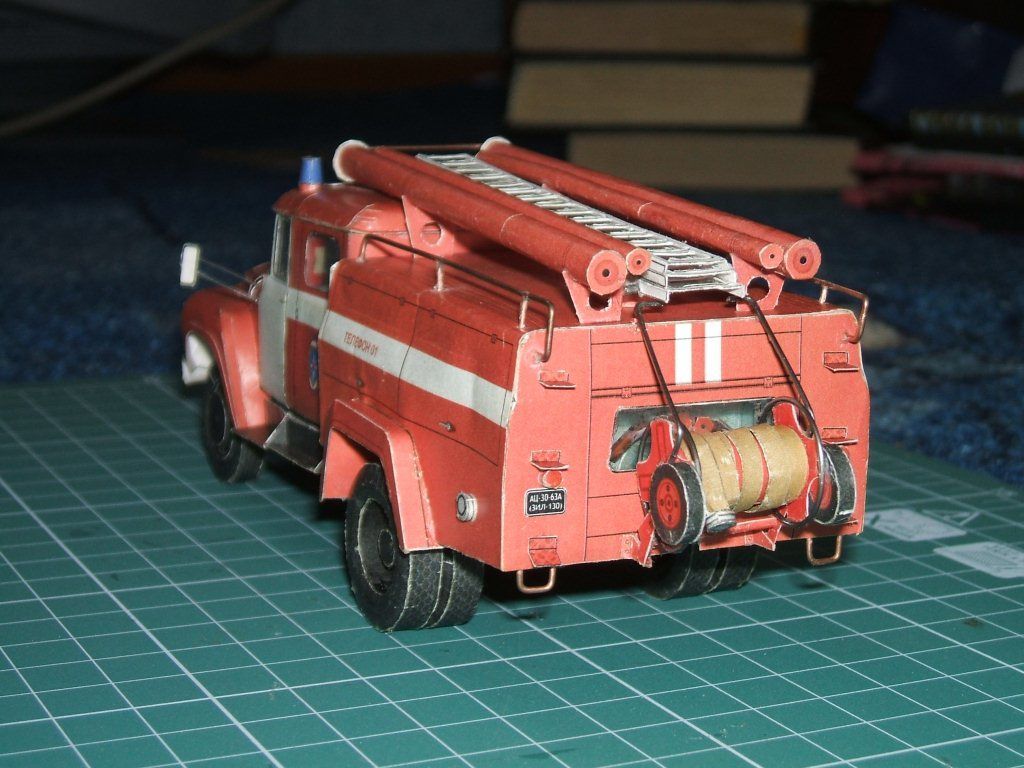 Novamodel - 22 - Пожарный автомобиль АЦ-40(130)-63А, масштаб 1:43 magazine