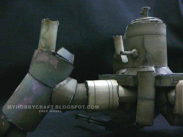Робот Extllabor (Полиция будущего) paper model