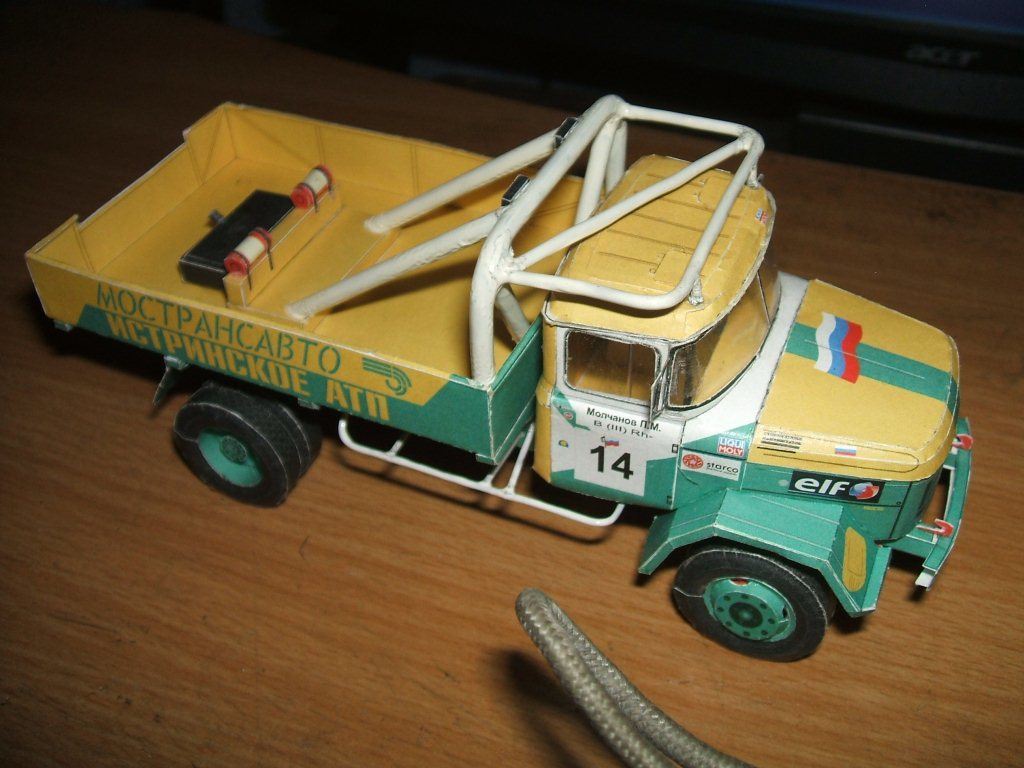 Novamodel - 23 - Кроссовый грузовик ЗИЛ-130, масштаб 1:43 magazine
