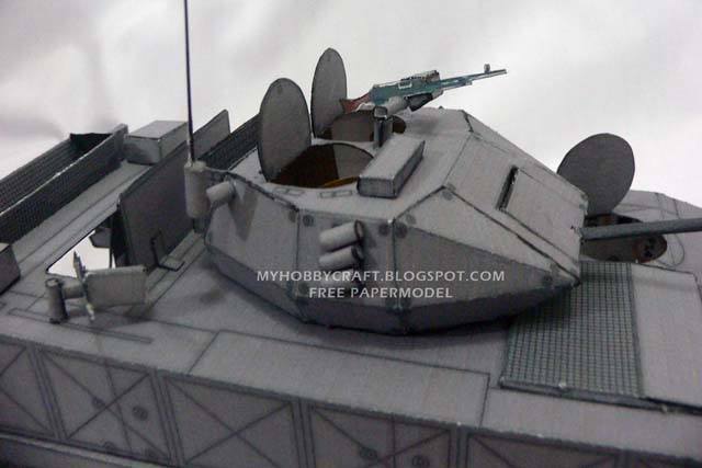 Боевая машина пехоты Бионикс paper model