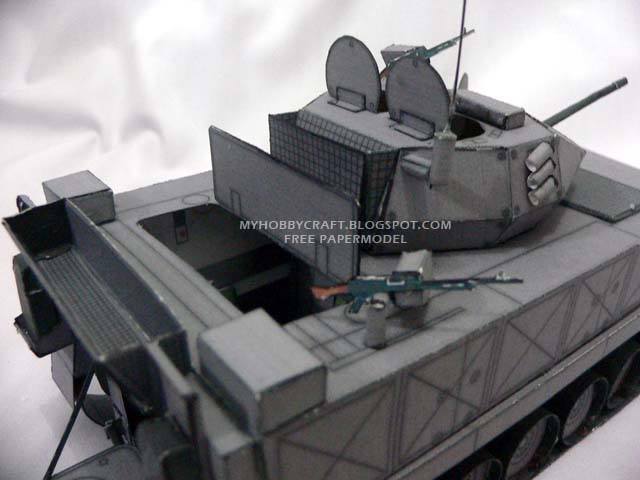 Боевая машина пехоты Бионикс paper model