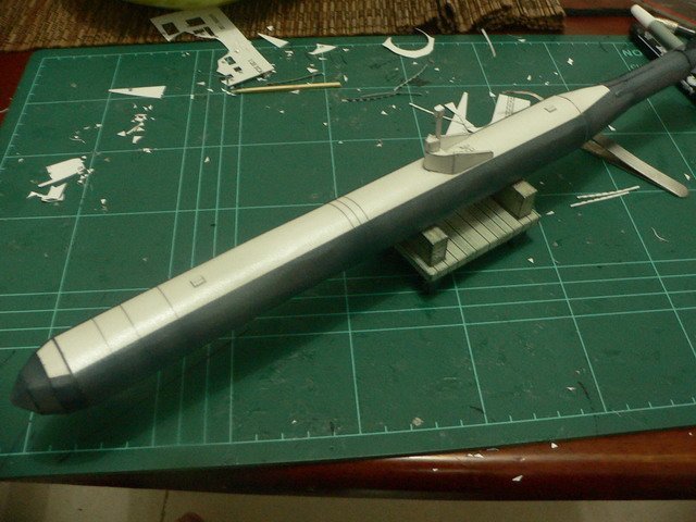 Торпеда Кайтэн paper model