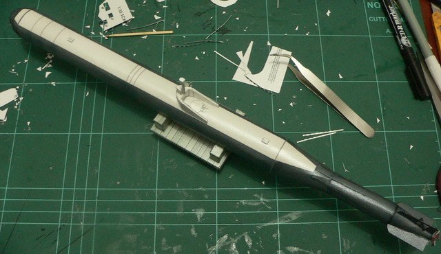 Торпеда Кайтэн paper model