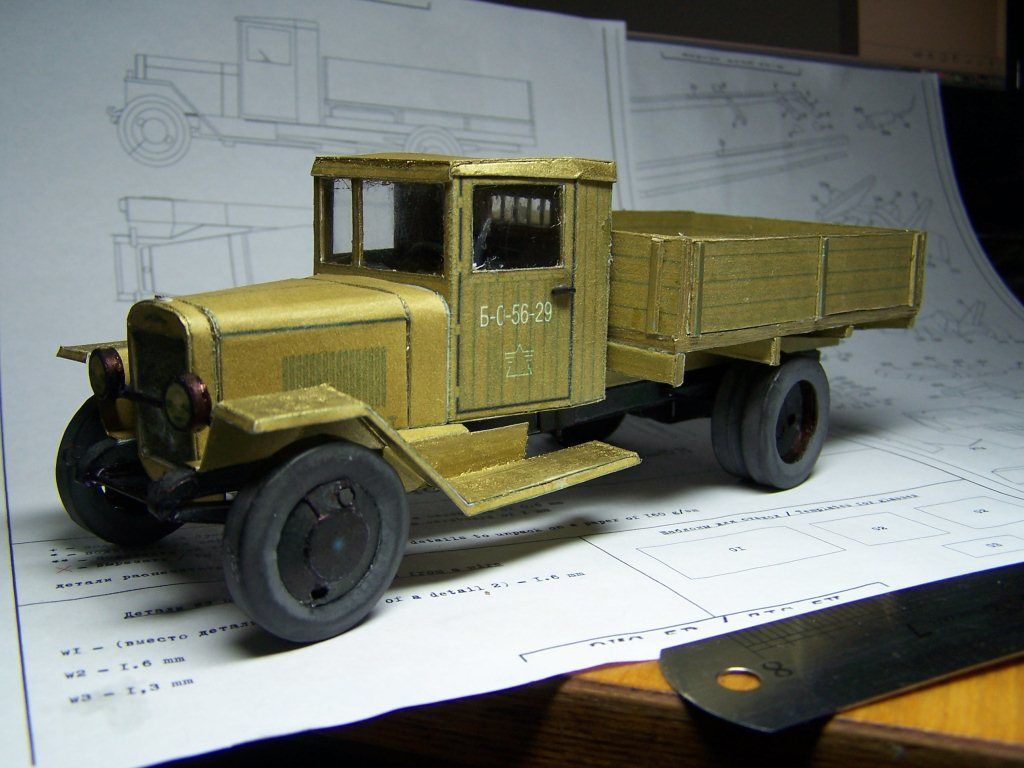Novamodel - 25 - Грузовик ЗИС-5В, масштаб 1:43 magazine