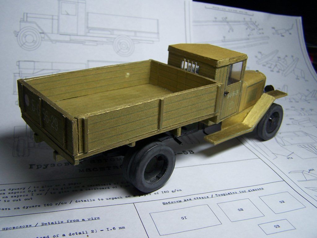 Novamodel - 25 - Грузовик ЗИС-5В, масштаб 1:43 magazine