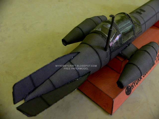 Подводная лодка Гидры (Первый мститель) paper model