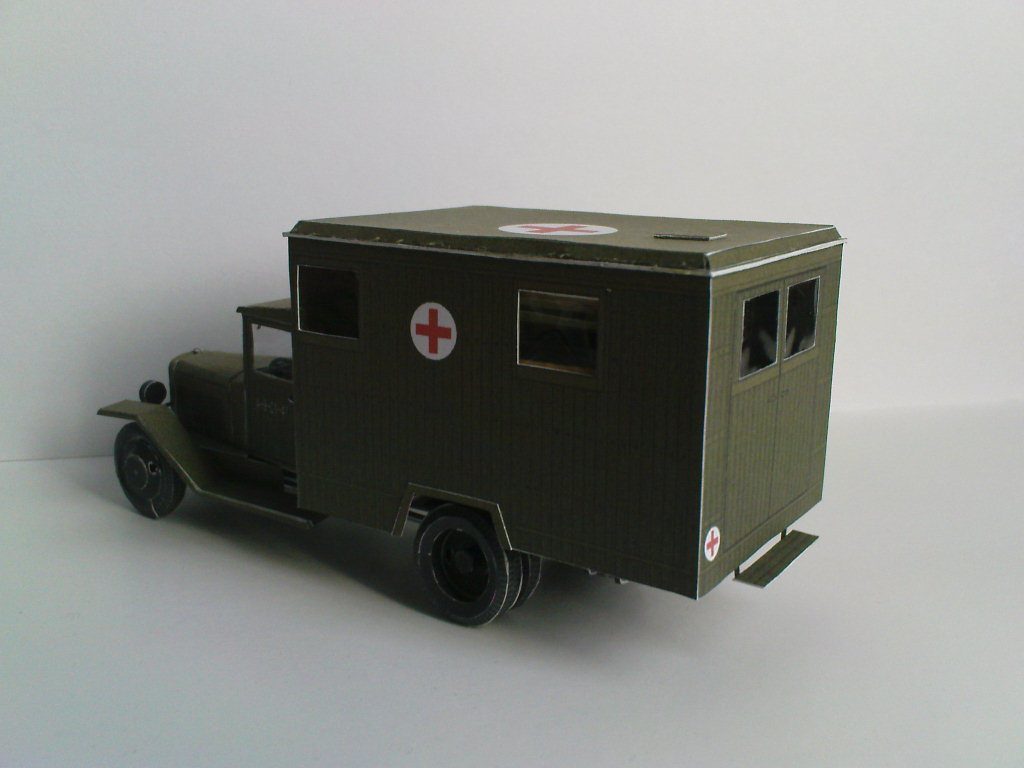 Novamodel - 27 - Санитарный автомобиль ЗИС-44, масштаб 1:43 magazine