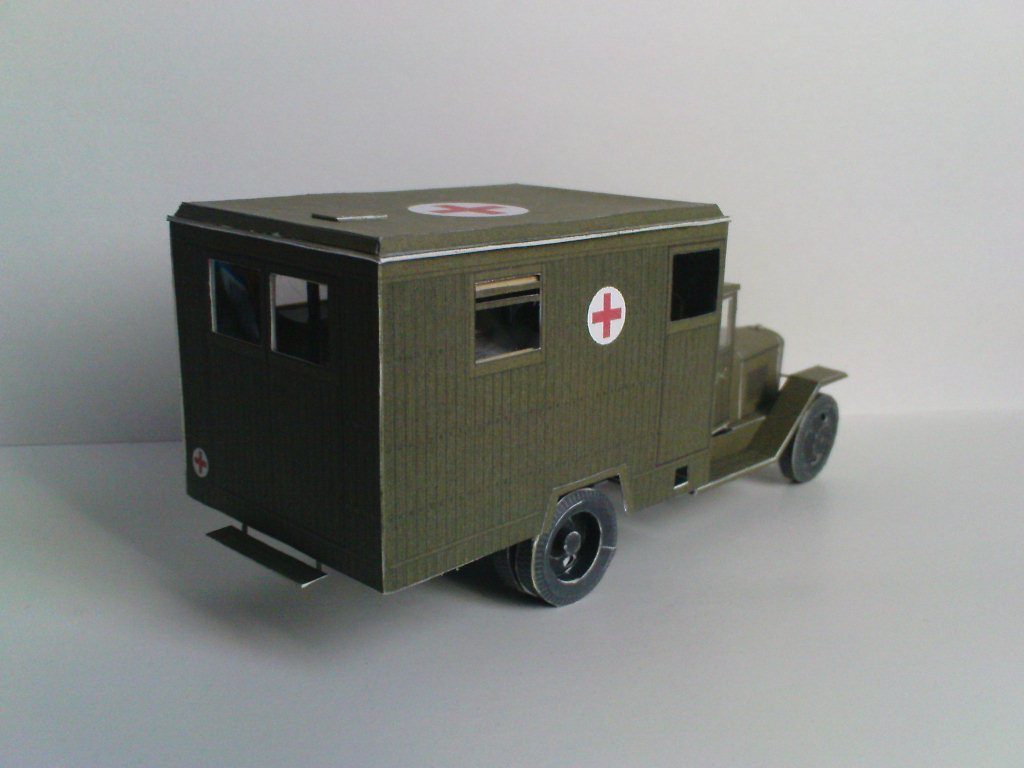 Novamodel - 27 - Санитарный автомобиль ЗИС-44, масштаб 1:43 magazine