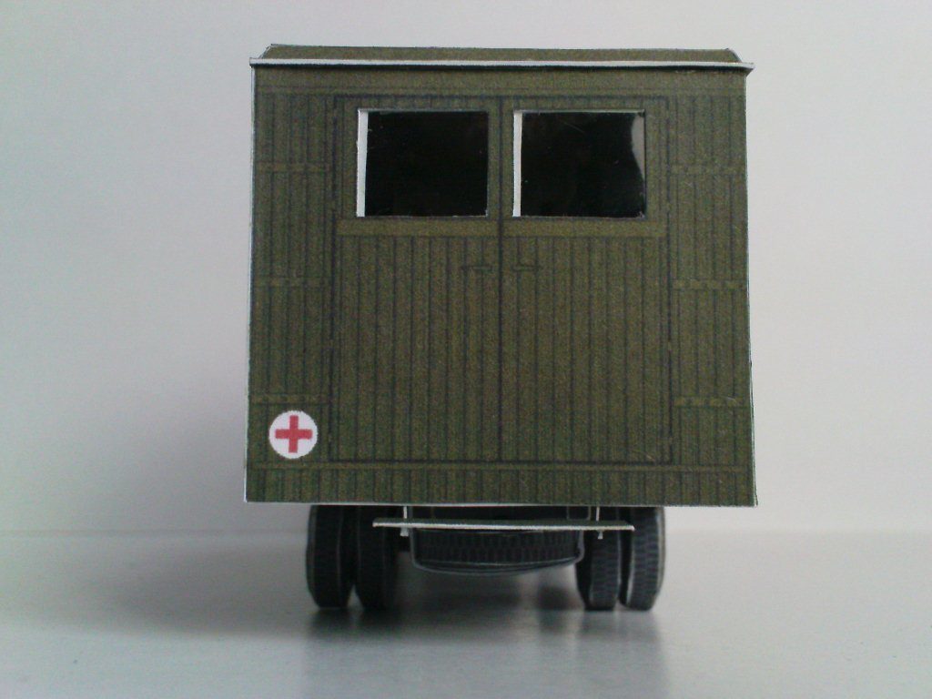 Novamodel - 27 - Санитарный автомобиль ЗИС-44, масштаб 1:43 magazine