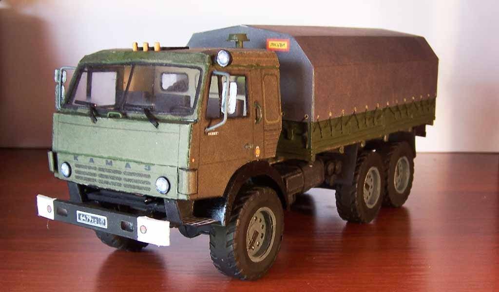 Novamodel - 29 - Грузовик КамАЗ-43114, масштаб 1:43 magazine