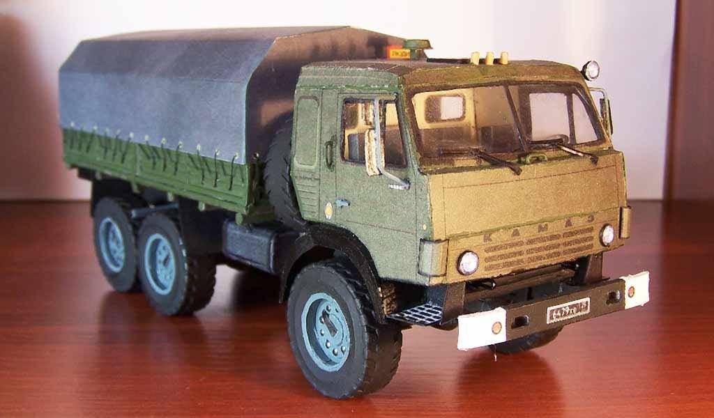 Novamodel - 29 - Грузовик КамАЗ-43114, масштаб 1:43 magazine