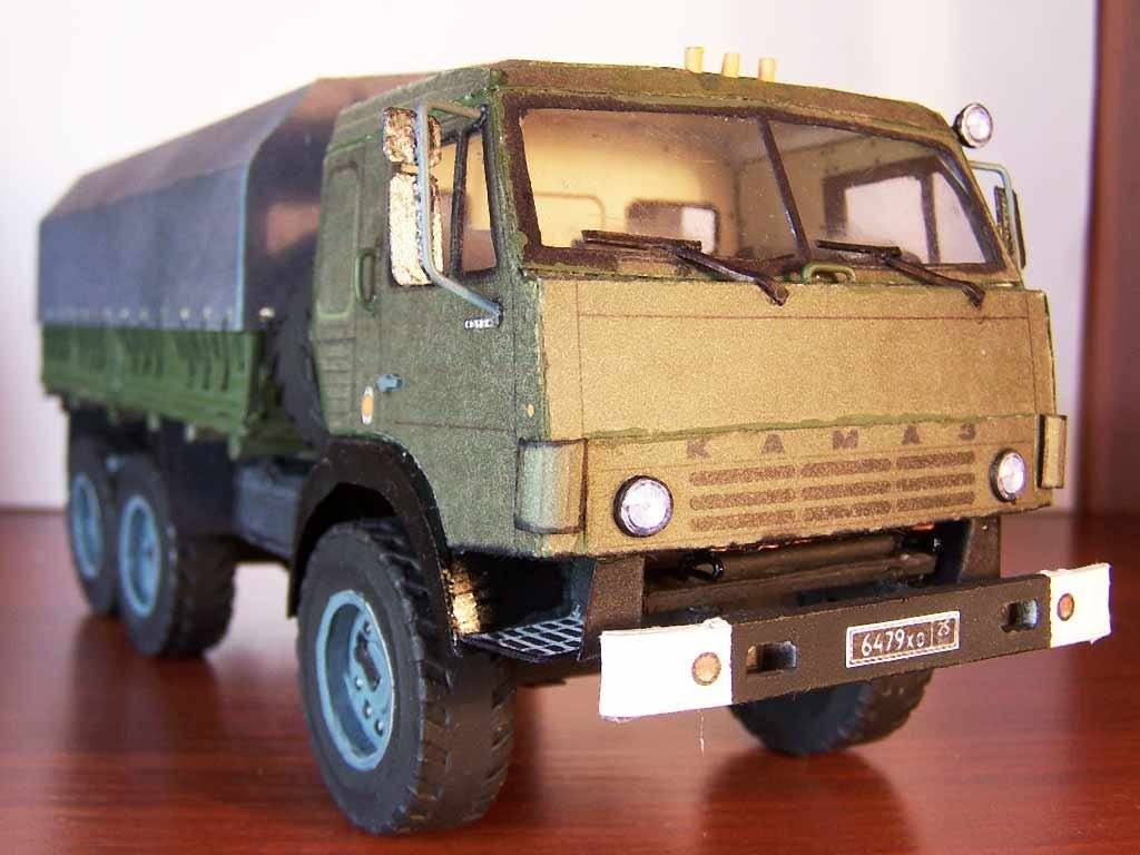 Novamodel - 29 - Грузовик КамАЗ-43114, масштаб 1:43 magazine