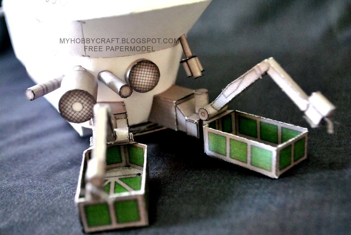 Подводный аппарат Shinkai 6500 paper model