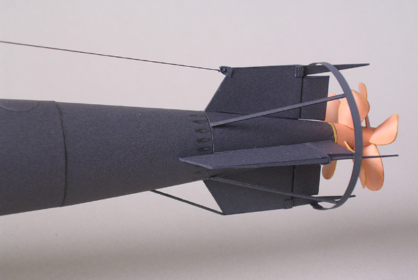 Подводная лодка типа A Ko-hyoteki paper model