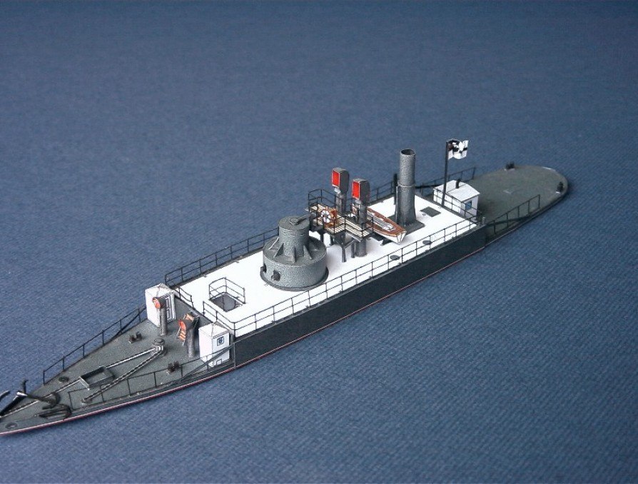 Наблюдательный корабль SMS Rhein / Mosel paper model