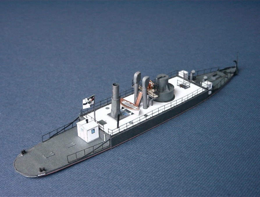 Наблюдательный корабль SMS Rhein / Mosel paper model