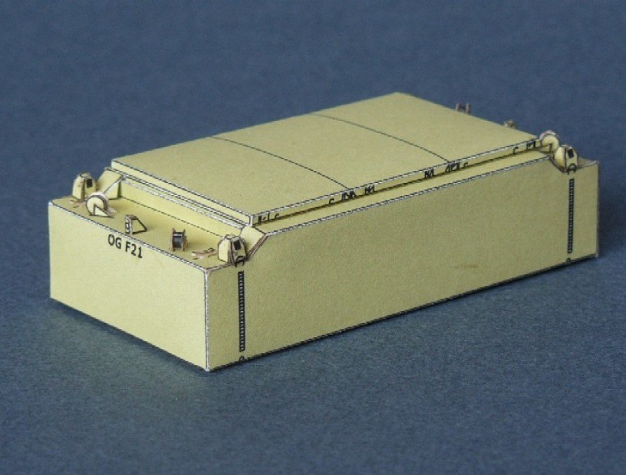 Лихтер (1969) paper model