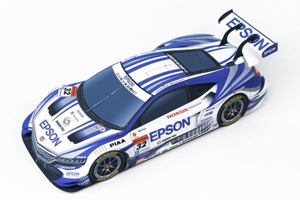 Автомобиль Honda NSX Concept-GT [средняя сложность] paper model