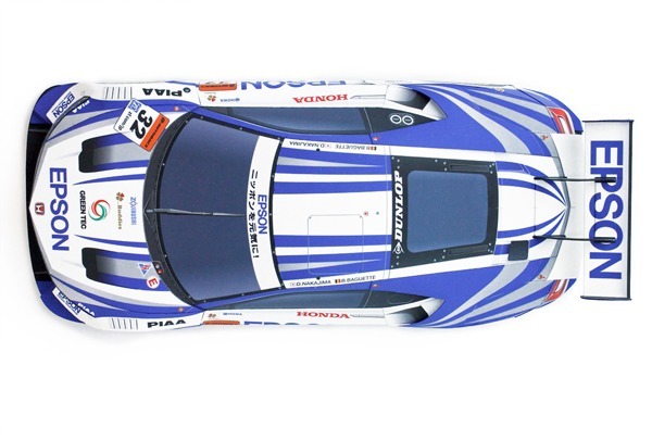Автомобиль Honda NSX Concept-GT [средняя сложность] paper model