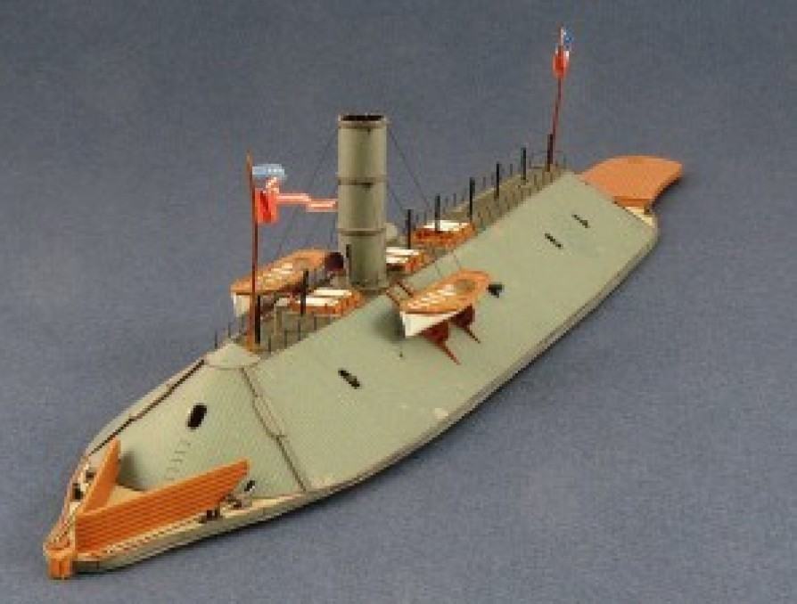 Броненосец CSS Virginia (1862) paper model