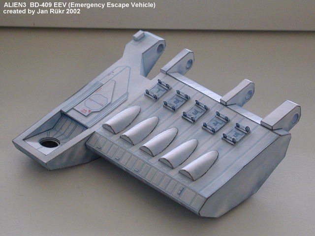 Спасательный модуль EEV (Чужие 3) paper model
