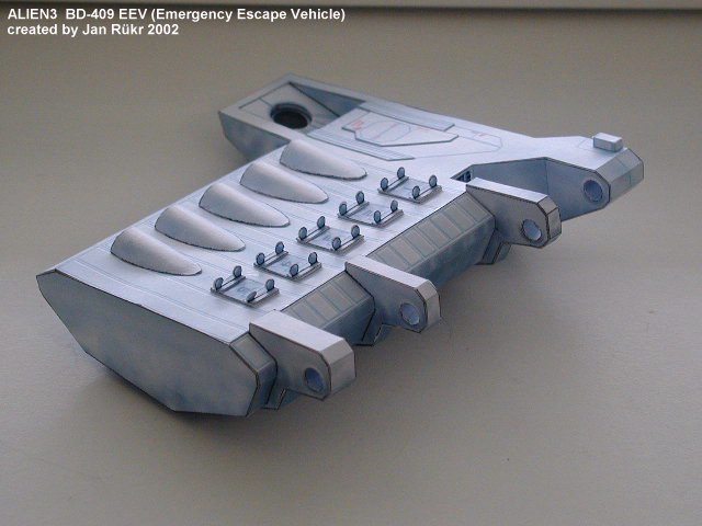 Спасательный модуль EEV (Чужие 3) paper model