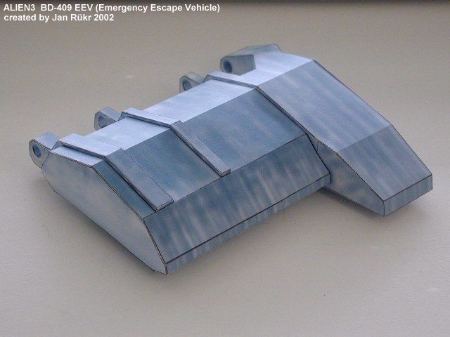 Спасательный модуль EEV (Чужие 3) paper model